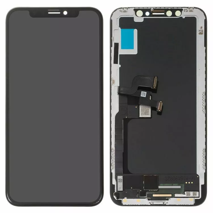 LCD GX for Apple iPhone X (A1865, A1901, A1902) Black,  OLED,  with frame